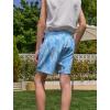 image:imageAPTRO 2 in 1 Boys Swim Trunks Quick Dry Kids Bathing Suits Zipper Pockets Board Shorts 516YG16 Pineapple 01