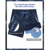 image:imageAPTRO Mens Swim Trunks 5 with Compression Liner Mens Board Shorts Quick Dry Bathing Suit with Zipper PocketsBlue