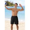 image:imageAPTRO Mens Swim Trunks 9 Inch Quick Dry Board Shorts with 4 Pockets No Liner Bathing Suit Swimwear Beach ShortBlack