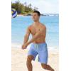image:imageAPTRO Mens Swim Trunks 9 Inch Quick Dry Board Shorts with 4 Pockets No Liner Bathing Suit Swimwear Beach ShortLight Blue