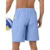 image:imageAPTRO Mens Swim Trunks 9 Inch Quick Dry Board Shorts with 4 Pockets No Liner Bathing Suit Swimwear Beach ShortLight Blue