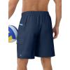 image:imageAPTRO Mens Swim Trunks 9 Inch Quick Dry Board Shorts with 4 Pockets No Liner Bathing Suit Swimwear Beach ShortNavy Blue