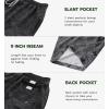 image:imageAPTRO Mens Swim Trunks 9 Quick Dry Bathing Suit Big amp Tall Beach Swimsuits15 Gradientgrey