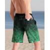 image:imageAPTRO Mens Swim Trunks 9 Quick Dry Bathing Suit Big amp Tall Beach Swimsuits16 Gradientgreen