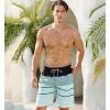 image:imageAPTRO Mens Swim Trunks 9 Quick Dry Bathing Suit Big amp Tall Beach Swimsuits1703 Stripes Cream