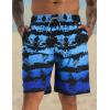 image:imageAPTRO Mens Swim Trunks 9 Quick Dry Bathing Suit Big amp Tall Beach Swimsuits1803 Blue