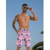 image:imageAPTRO Mens Swim Trunks 9 Quick Dry Bathing Suit Big amp Tall Beach Swimsuits19 Palms01pink