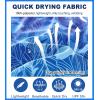 image:imageAPTRO Mens Swim Trunks 9 Quick Dry Bathing Suit Big amp Tall Beach SwimsuitsA12 Palmblue