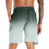 image:imageAPTRO Mens Swim Trunks 9 Quick Dry Bathing Suit Big amp Tall Beach SwimsuitsGradient Cargogradient Army