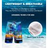 image:imageAPTRO Mens Swim Trunks 9 Quick Dry Bathing Suit Big amp Tall Beach SwimsuitsH09 Palm Blue