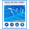 image:imageAPTRO Mens Swim Trunks 9 Quick Dry Bathing Suit Big amp Tall Beach SwimsuitsN4 Gradient Blue Shark