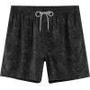 image:imageAPTRO Mens Swim Trunks with Compression Liner 5 Inch Bathing Suit Beach SwimsuitsBlack Leaf