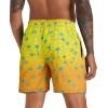 image:imageAPTRO Mens Swim Trunks with Compression Liner 5 Inch Bathing Suit Beach SwimsuitsM077 Gradient Orange Zip Pockets