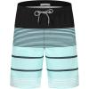 image:imageAPTRO Mens Swim Trunks 9 Quick Dry Bathing Suit Big amp Tall Beach Swimsuits1703 Stripes Cream