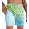 M078 Gradient Blue -Zip Pockets
