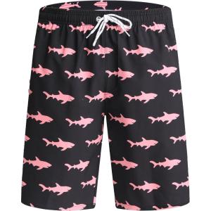 image:imageAPTRO Mens Swim Trunks 9 Quick Dry Bathing Suit Big amp Tall Beach SwimsuitsH16 Fishshark
