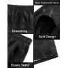 image:imageAPTRO Mens Swim Trunks 5 Inch with Compression Liner Board Shorts Quick Dry Bathing Suit Zipper PocketsBlack