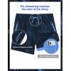 image:imageAPTRO Mens Swim Trunks 5 Inch with Compression Liner Board Shorts Quick Dry Bathing Suit Zipper PocketsBlue