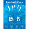 image:imageAPTRO Mens Swim Trunks 9 inch Bathing Suit Board Shorts with Zipper Pockets Swimming Swimsuit Beach Shorts Big and TallLr Blue Palm Tree