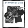image:imageAPTRO 2 in 1 Mens Swim Trunks 9 with Zipper Pockets Bathing Suit Builtin Board Shorts Swimwear Long ShortsBs05 Camo Green
