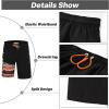 image:imageAPTRO 2 in 1 Mens Swim Trunks 9 with Zipper Pockets Bathing Suit Builtin Board Shorts Swimwear Long ShortsBs08 Multicolor
