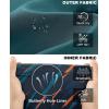 image:imageAPTRO 2 in 1 Mens Swim Trunks 9 with Zipper Pockets Bathing Suit Builtin Board Shorts Swimwear Long ShortsBs16 Cyan
