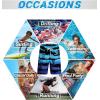 image:imageAPTRO Mens Swim Trunks 9 Quick Dry Bathing Suit Big amp Tall Beach SwimsuitsBlue Black Stripes