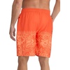 image:imageAPTRO Mens Swim Trunks 9 with Zipper Pockets Quick Dry Bathing Suit Swim Shorts Swimwear Beach Long ShortsZp01 Orange Totem