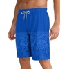image:imageAPTRO Mens Swim Trunks 9 with Zipper Pockets Quick Dry Bathing Suit Swim Shorts Swimwear Beach Long ShortsZp02 Blue Totem