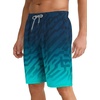image:imageAPTRO Mens Swim Trunks 9 with Zipper Pockets Quick Dry Bathing Suit Swim Shorts Swimwear Beach Long ShortsZp07 Green Diagonal