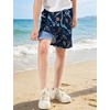 image:imageAPTRO Boys Swim Trunks with Compression Liner Zipper Pockets Quick Dry 4Way Stretch Kids Swim ShortsHl01 Space Ship