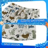 image:imageAPTRO Boys Swim Trunks with Compression Liner Zipper Pockets Quick Dry 4Way Stretch Kids Swim ShortsHl03 Dog