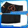 image:imageAPTRO Boys Swim Trunks with Compression Liner Zipper Pockets Quick Dry 4Way Stretch Kids Swim ShortsHl06 Black