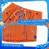 image:imageAPTRO Boys Swim Trunks with Compression Liner Zipper Pockets Quick Dry 4Way Stretch Kids Swim ShortsHl08 Orange Star