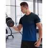 image:imageAPTRO Mens Dry Fit Workout Shirts Quick Dry Performance Gym T Shirts for Men Athletic Running Training TopB09 Black Blue