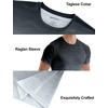 image:imageAPTRO Mens Dry Fit Workout Shirts Quick Dry Performance Gym T Shirts for Men Athletic Running Training TopBlack