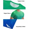 image:imageAPTRO Mens Dry Fit Workout Shirts Quick Dry Performance Gym T Shirts for Men Athletic Running Training TopDark Blue Green