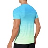 image:imageAPTRO Mens Dry Fit Workout Shirts Quick Dry Performance Gym T Shirts for Men Athletic Running Training TopLight Bluegreen