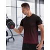 image:imageAPTRO Mens Dry Fit Workout Shirts Quick Dry Performance Gym T Shirts for Men Athletic Running Training TopWine Red