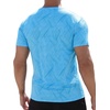 image:imageAPTRO Mens Workout Shirts Quick Dry Athletic Gym TShirts  Moisture Wicking Short Sleeve Performance Running Tees for MenSky Blue