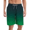 image:imageAPTRO Mens Swim Trunks 9 with Zipper Pockets Quick Dry Bathing Suit Swim Shorts Swimwear Beach Long ShortsZp07 Grass Green Diagonal