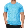 image:imageAPTRO Mens Workout Shirts Quick Dry Athletic Gym TShirts  Moisture Wicking Short Sleeve Performance Running Tees for MenSky Blue