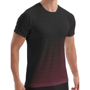 image:imageAPTRO Mens Dry Fit Workout Shirts Quick Dry Performance Gym T Shirts for Men Athletic Running Training TopWine Red