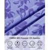 image:imageAPTRO Golf Shirts for Men Moisture Wicking Hawaiian Polo Shirts Dry Fit with Print and Short SleeveP02 Purple Floral