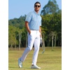 image:imageAPTRO Golf Shirts for Men Moisture Wicking Hawaiian Polo Shirts Dry Fit with Print and Short SleeveP03 Light Blue Floral