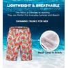image:imageAPTRO Mens Swim Trunks 9 inch Bathing Suit Big amp Tall Swim Shorts  Quick Dry Breathable Fabric Elastic Waistband with Drawstring Swimsuits for Beach Swimming Vacation PartyH10crab