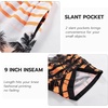 image:imageAPTRO Mens Swim Trunks 9 inch Bathing Suit Big amp Tall Swim Shorts  Quick Dry Breathable Fabric Elastic Waistband with Drawstring Swimsuits for Beach Swimming Vacation PartyOrange Palm Stripes