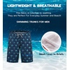 image:imageAPTRO Mens Swim Trunks 9 inch Bathing Suit Big amp Tall Swim Shorts  Quick Dry Breathable Fabric Elastic Waistband with Drawstring Swimsuits for Beach Swimming Vacation PartyHw015 Palm
