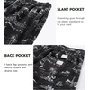 image:imageAPTRO Mens Swim Trunks 9 inch Bathing Suit Big amp Tall Swim Shorts  Quick Dry Breathable Fabric Elastic Waistband with Drawstring Swimsuits for Beach Swimming Vacation PartyM18 Hula Black