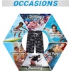 image:imageAPTRO Mens Swim Trunks 9 inch Bathing Suit Big amp Tall Swim Shorts  Quick Dry Breathable Fabric Elastic Waistband with Drawstring Swimsuits for Beach Swimming Vacation PartyM18 Hula Black